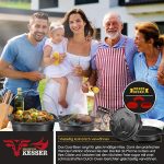 KESSER® Dutch Oven Set BBQ 7,3 литра, тенджера - Image 4