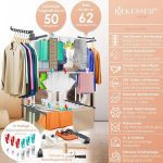 KESSER® сушилня за дрехи кула с колела - Image 7