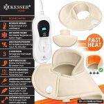 KESSER® електрическа нагревателна подложка за рамене - Image 5
