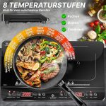 KESSER® индукционен котлон 2 плочи 3500W - Image 7