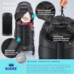 Бебешки чувал за крачета KIDIZ®, зимен чувал за крачета - Image 5