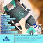 KIDIZ® зимно одеяло за повиване с качулка + чанта - Image 5