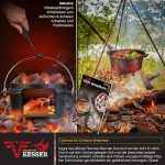 KESSER® Dutch Oven Set BBQ 7,3 литра, тенджера - Image 6
