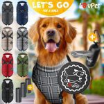 LOVPET® яке за кучета с колан и 45 торбички за изпражнения - Image 8