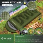 KESSER® спален чувал за открито, одеяло 3-4 сезона - Image 7