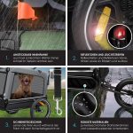 KESSER® ремарке за кучета Boxer 3-в-1 - Image 2