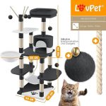 Катерушка/чесалка за котки Kesser XXL бежово/бяло - Image 2