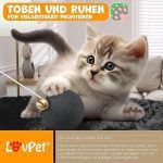 Катерушка/чесалка за котки Kesser XXL бежово/бяло - Image 3