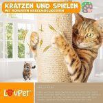 Катерушка/чесалка за котки Kesser XXL бежово/бяло - Image 5