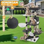 Катерушка/чесалка за котки Kesser XXL бежово/бяло - Image 7