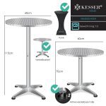 KESSER® 2в1 бар маса сгъваема бистро маса - Image 7