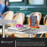 KESSER® 2в1 бар маса сгъваема бистро маса - Image 8