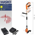 Акумулаторен тример за трева MASKO® с 20 V Li-батерия - Image 2