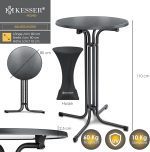 KESSER® гастро бар маса сгъваема бистро маса Ø 80см - Image 3