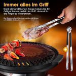 Къмпинг Печка KESSER® с чугунен грил тиган 6 вградени шипа - Image 6