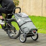 HOMCOM 2 в 1 пазарска количка и за велосипеди със скоби - Image 4