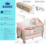 Kidiz® Бебешко легло 3 в 1 - Image 5