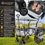 Сгъваема ръчна количка KESSER® GTS-9100 - Image 5