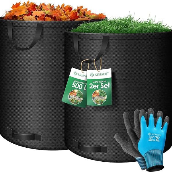Комплект градински торби KESSER® 2x500л.