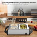 Нагревателна плоча за бюфет Jago, Бен мари 1x2.5L и 2x1L - Image 6