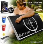 Сгъваема маса за бира понг с чаши и топки KESSER® - Image 2