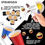 Сгъваема маса за бира понг с чаши и топки KESSER® - Image 5