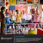 Сгъваема маса за бира понг с чаши и топки KESSER® - Image 6