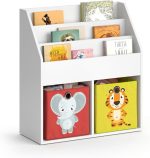 Детска етажерка Vicco бяла 72 х 79 см, Luigi - Image 8