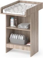 Маса за повиване Vicco Leo, Sonoma, 60 x 103 см - Image 2