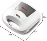 Тостер за сандвичи Girmi TS03, 750W, Бял - Image 2