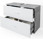 Шкаф за мивка Vicco Ilias за тоалетна, 80,2 x 60,8 см - Image 4