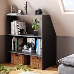 Скосен покривен рафт Vicco, антрацит, 90 x 100 см - Image 2