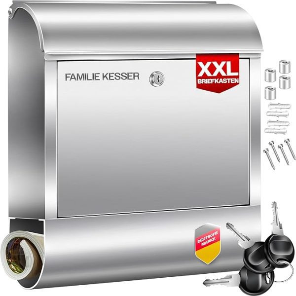 KESSER® XXL пощенска кутия с отделение за вестници