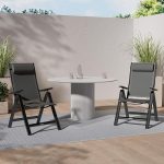 KESSER® Градински стол, комплект от 2бр. алуминиеви - Image 9