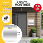 KESSER® XXL пощенска кутия с отделение за вестници - Image 7