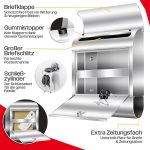 KESSER® XXL пощенска кутия с отделение за вестници - Image 6