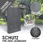 KESSER® Градински стол, комплект от 2бр. алуминиеви - Image 8