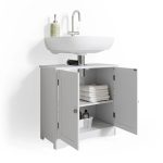 Долен шкаф за мивка Vicco бял 60 x 60 см, Bianco - Image 8