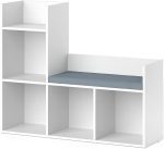 Vicco Детски рафт с пейка Luigi, 107,2 x 88,6 см