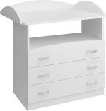 Маса за повиване Infantastic® – 3 чекмеджета, 85 x 71 x 88 см