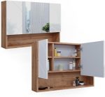 Vicco шкаф огледало Ирма модерен шкаф за баня 3 врати - Image 3