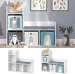 Vicco Детски рафт с пейка Luigi, 107,2 x 88,6 см - Image 8