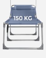 SONGMICS Сгъваем шезлонг, шезлонг, 193 x 53 x 29 см - Image 2