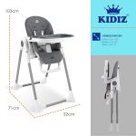 KIDIZ® Столче за хранене 3 в 1 - Image 4