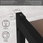 MIADOMODO® Библиотека - с 4 нива, 79x30x155 см - Image 4