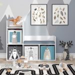 Vicco Детски рафт с пейка Luigi, 107,2 x 88,6 см - Image 4