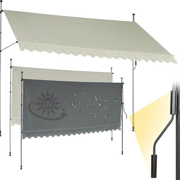 Тента Jago® със скоба - 350x80 см, регулируема по височина