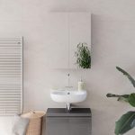 Шкаф с огледало за баня Vicco Фреди, 60 x 77 см - Image 8