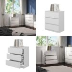 Скрин Vicco Calisto, бяло/бяло, 70 x 78,5 см - Image 5