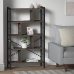 MIADOMODO® Библиотека - с 4 нива, 79x30x155 см - Image 10